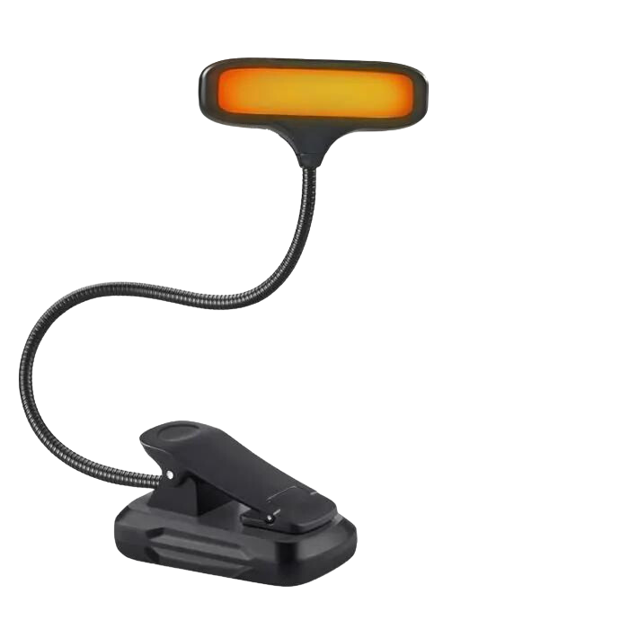 Lampe De Lecture 19 LED Rechargeable – Gradation Continue & 3 Couleurs